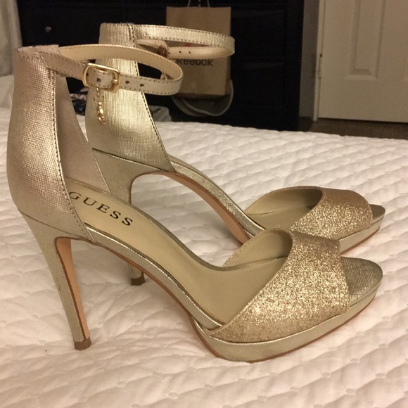 Guess Shoes - Guess opened toe heels